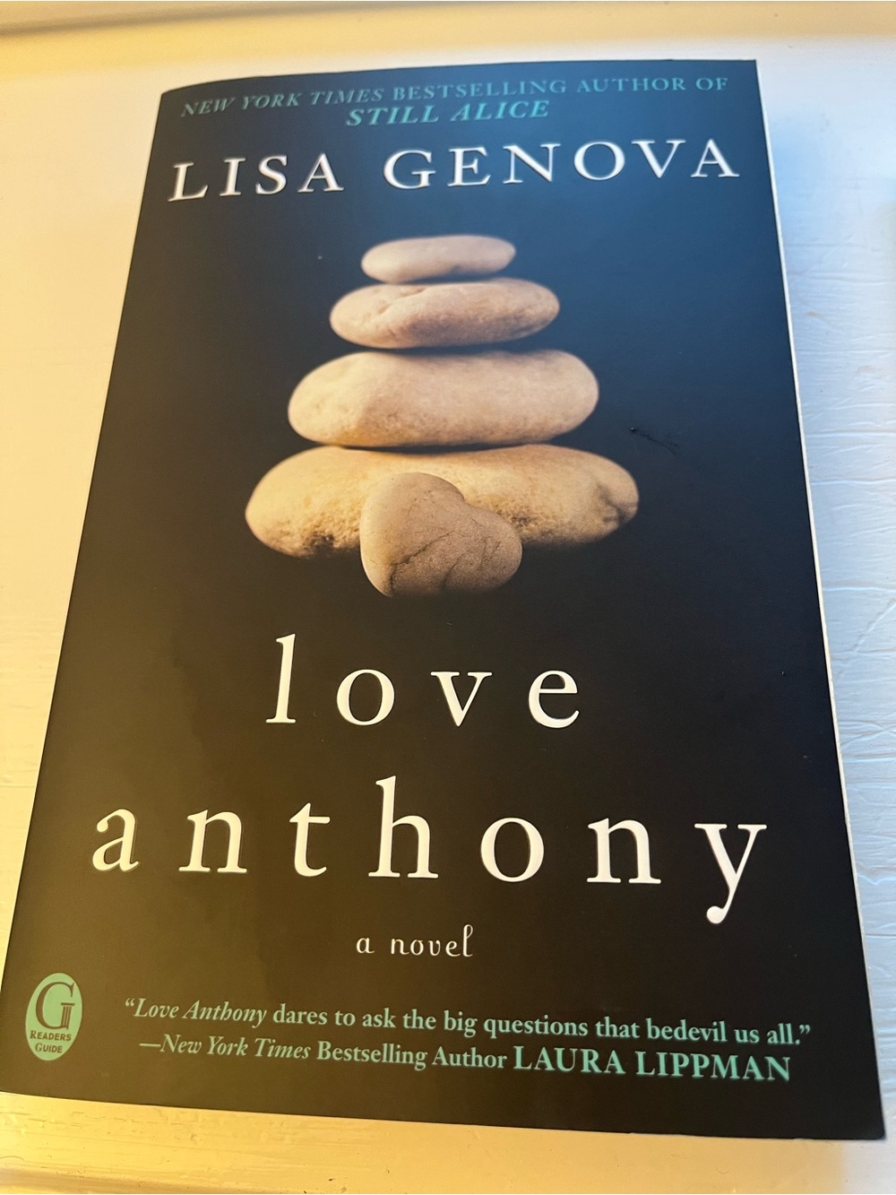 Love Anthony Paperback Book - Black Cover